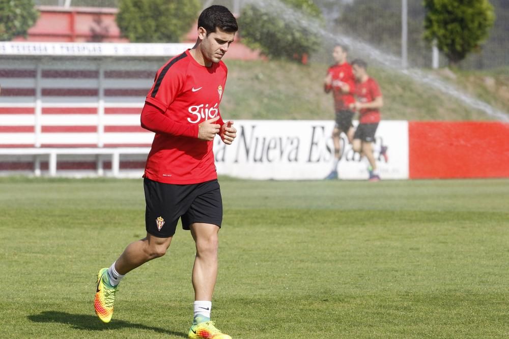 Entrenamiento del Sporting