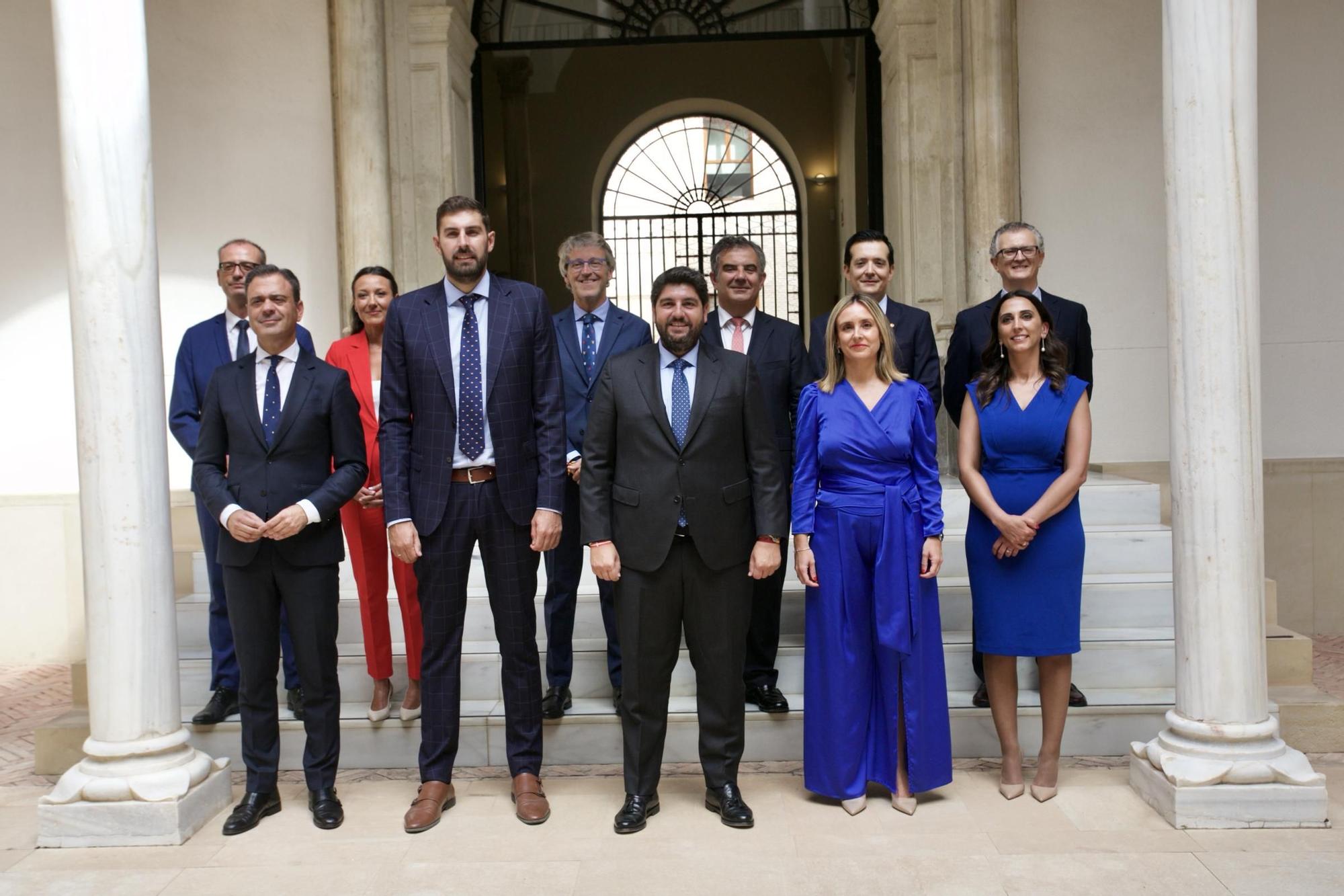 FOTOS: La toma de posesión del equipo de Gobierno de López Miras en imágenes