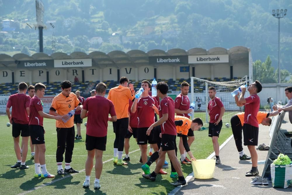 Primer día de entrenamientos del Caudal Deportivo