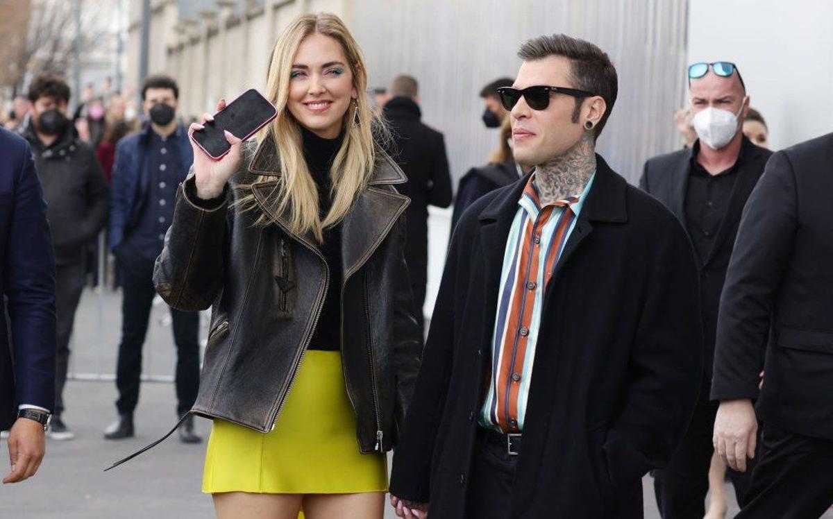 Chiara Ferragni y Fedez en 2022