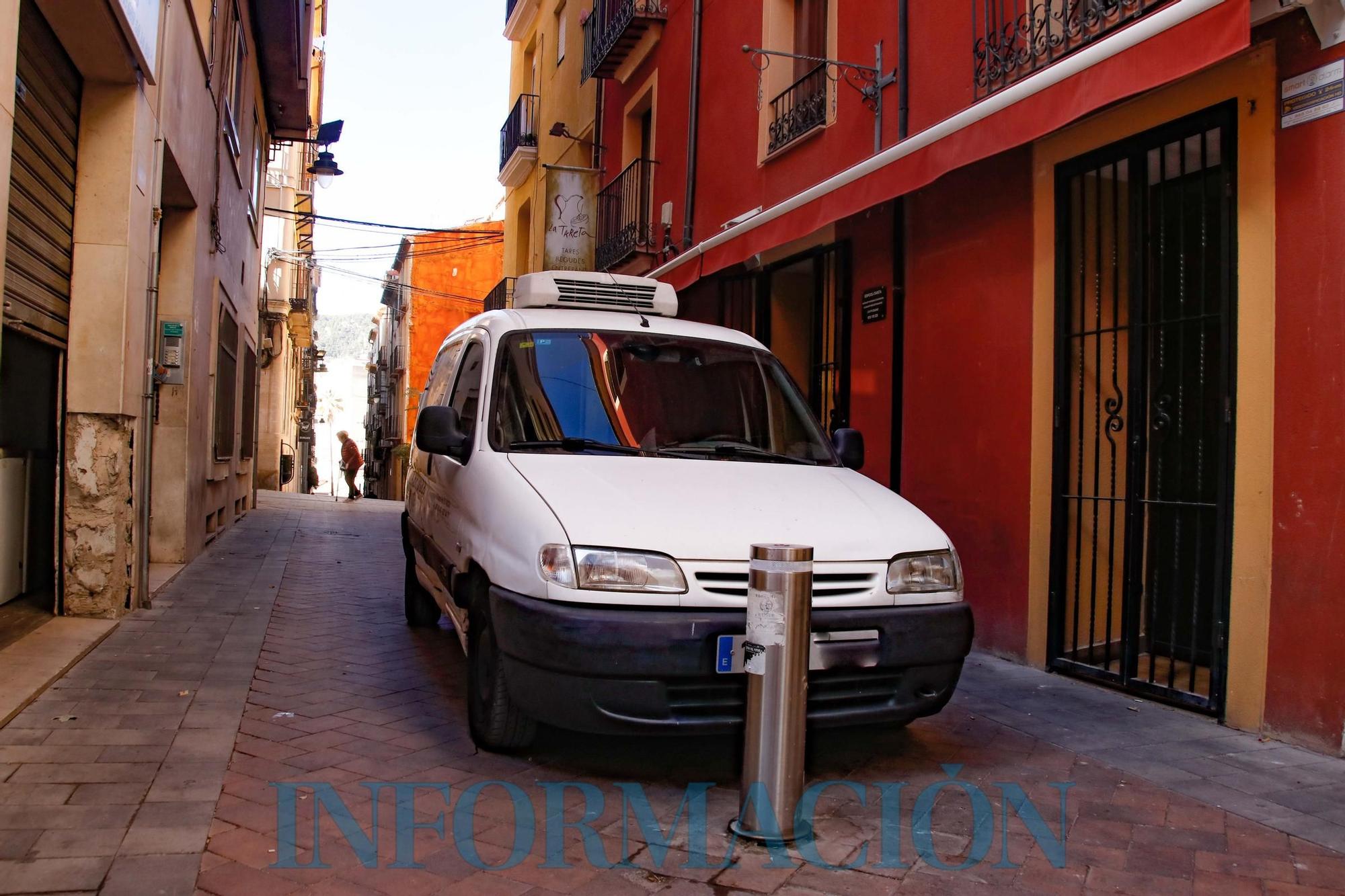 La anulación de la peatonalización por el TSJCV devuelve el tráfico a calles como Sant Llorenç en Alcoy