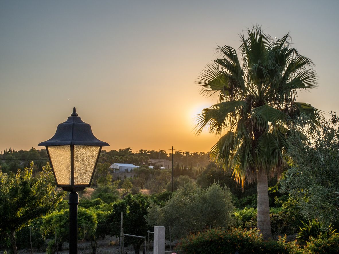 Puesta de sol en Sant Llorenç des Cardassar