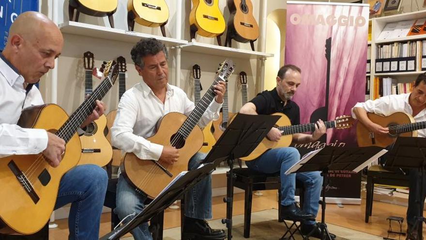 La presentación del festival en Guitarras de Luthier, en Madrid