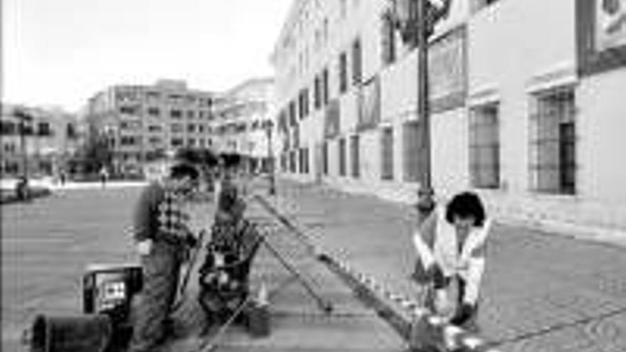 Automatizan el riego en la plaza de San Atón