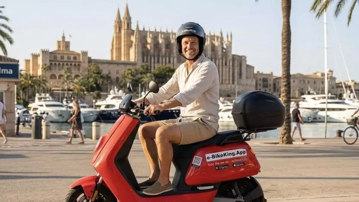 Una plataforma de movilidad ofrecerá motos eléctricas gratis en Palma durante todo un día