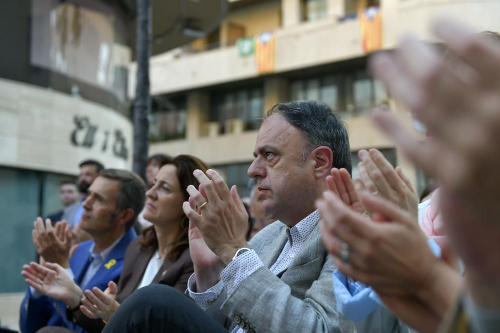 Acte final de campanya de Junts per Manresa