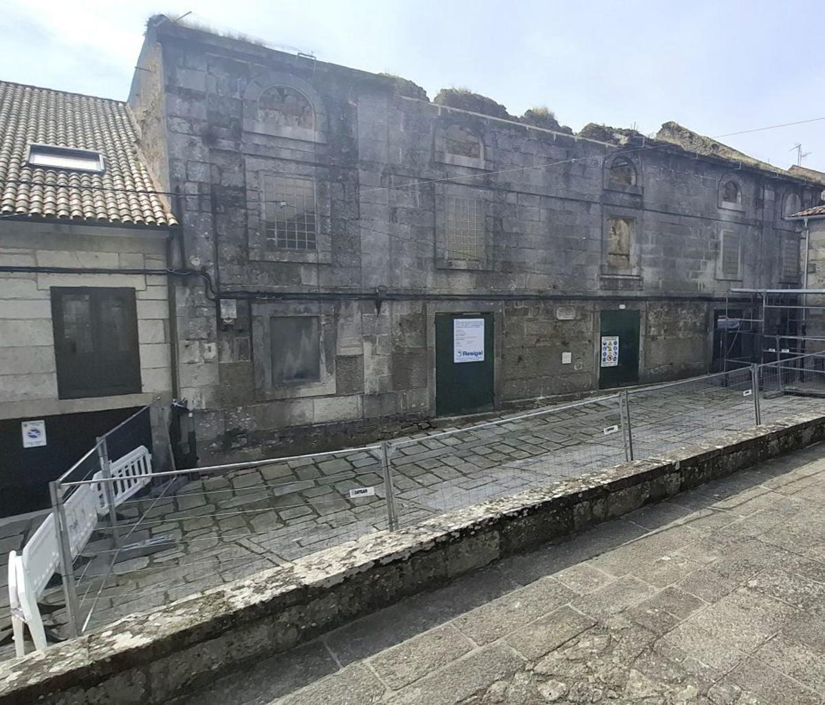 Fachada del Teatro Principal de Tui, en su Conjunto Histórico. | D.P.