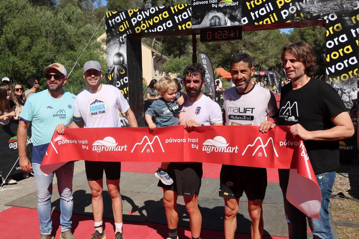 Sabiote, Llompart y Capó fueron los más rápidos en la Pólvora Trail de Porreres