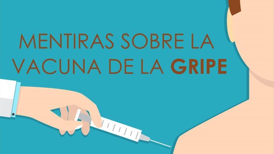 Cinco bulos sobre la vacuna de la gripe