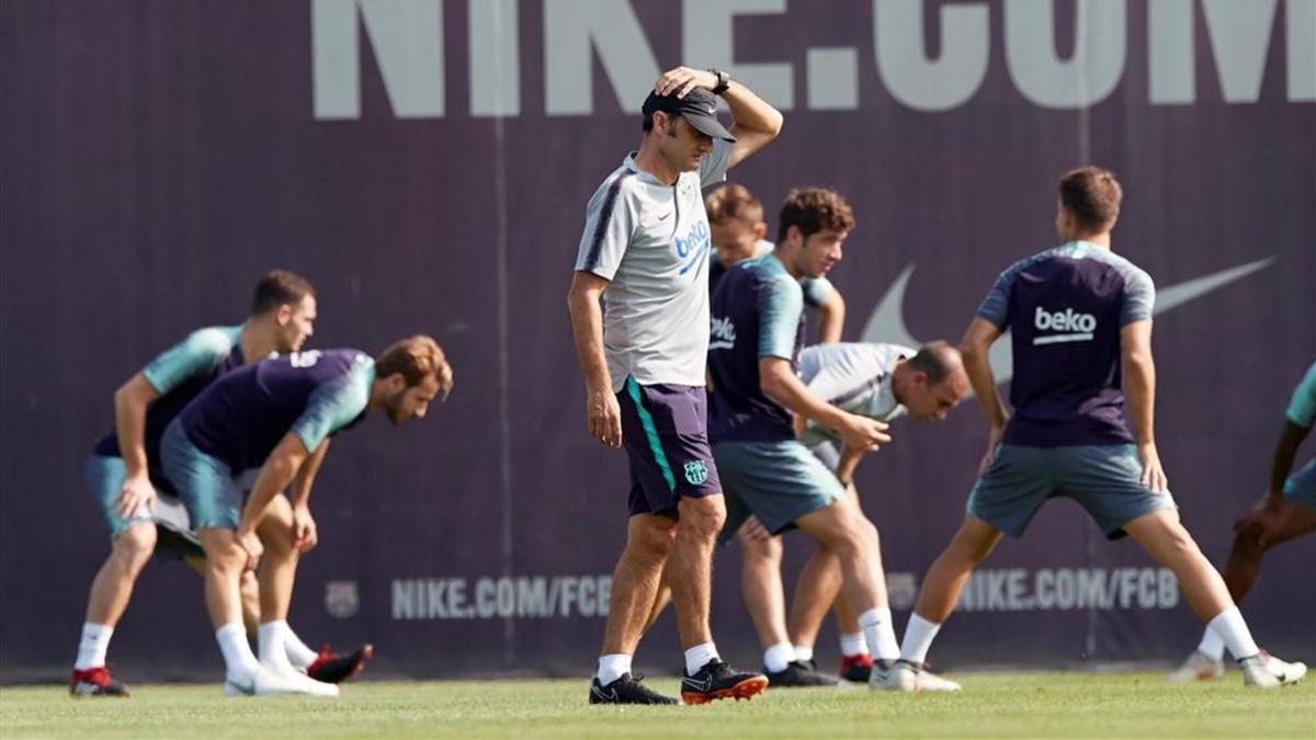 El Barça volvió a los entrenamientos