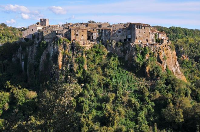 Calcata Vecchia, pueblos colgados