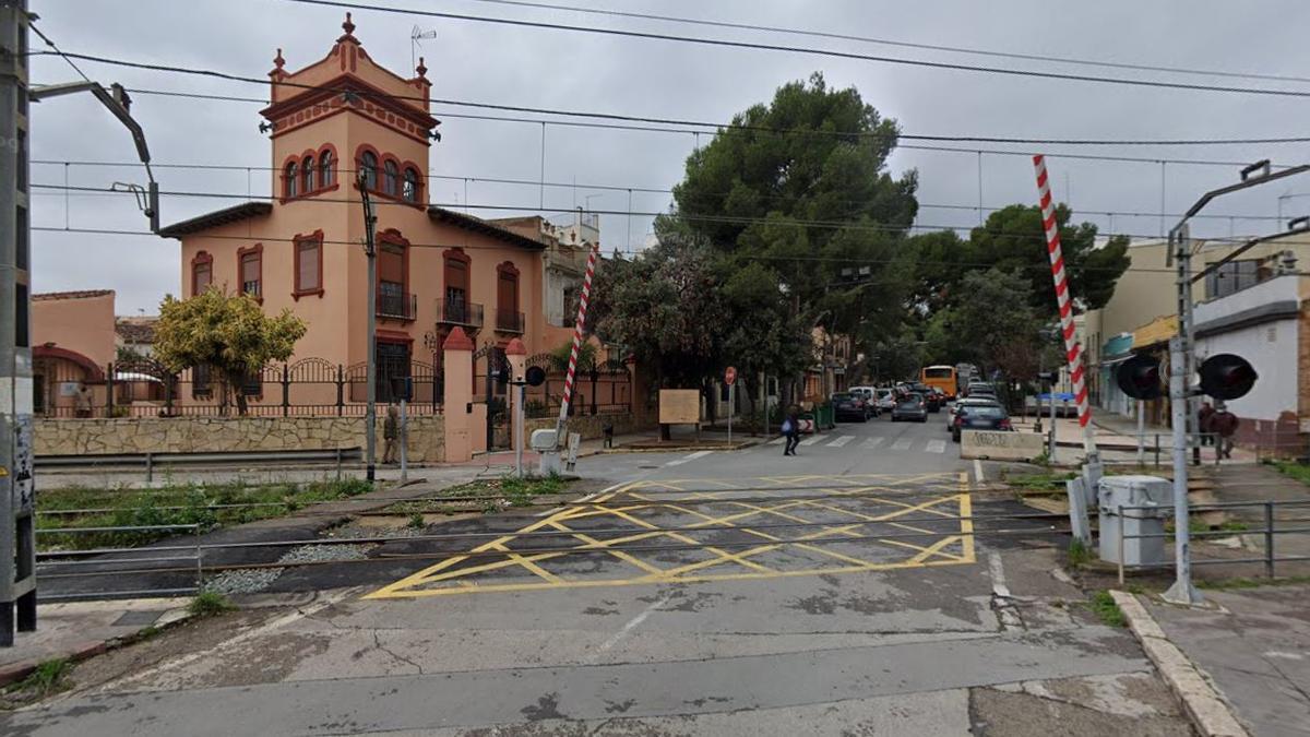 Paso a nivel de Godella