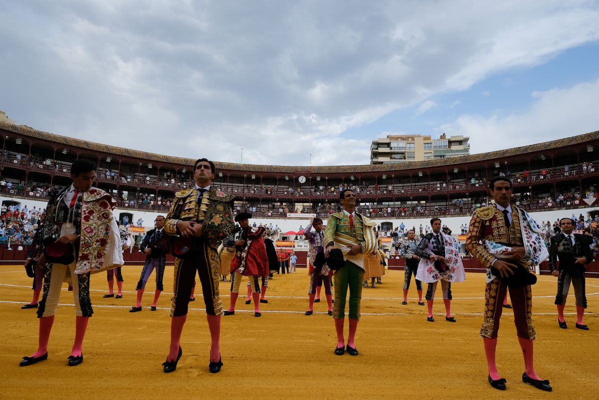 Las imágenes de la novillada en La Malagueta de la Feria taurina de Málaga de 2021.