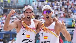 Herrera y Gavira se exhiben contra Estados Unidos para pasar a octavos de final