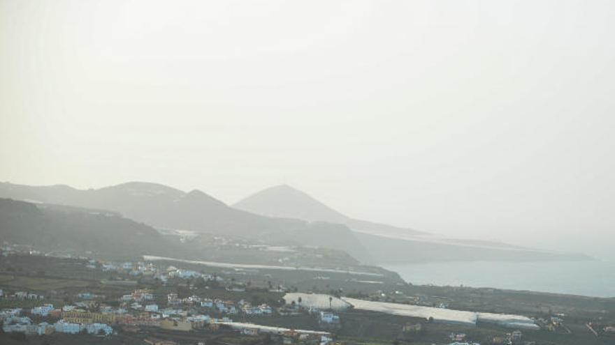 Vista desde Arucas del municipio de Gáldar.