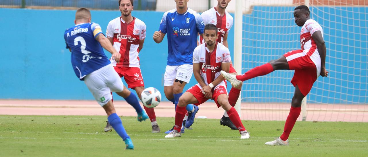 Este lanzamiento supuso el primer gol del Melilla.