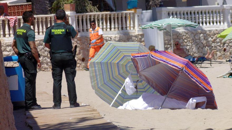 El fallecido en Moraira.