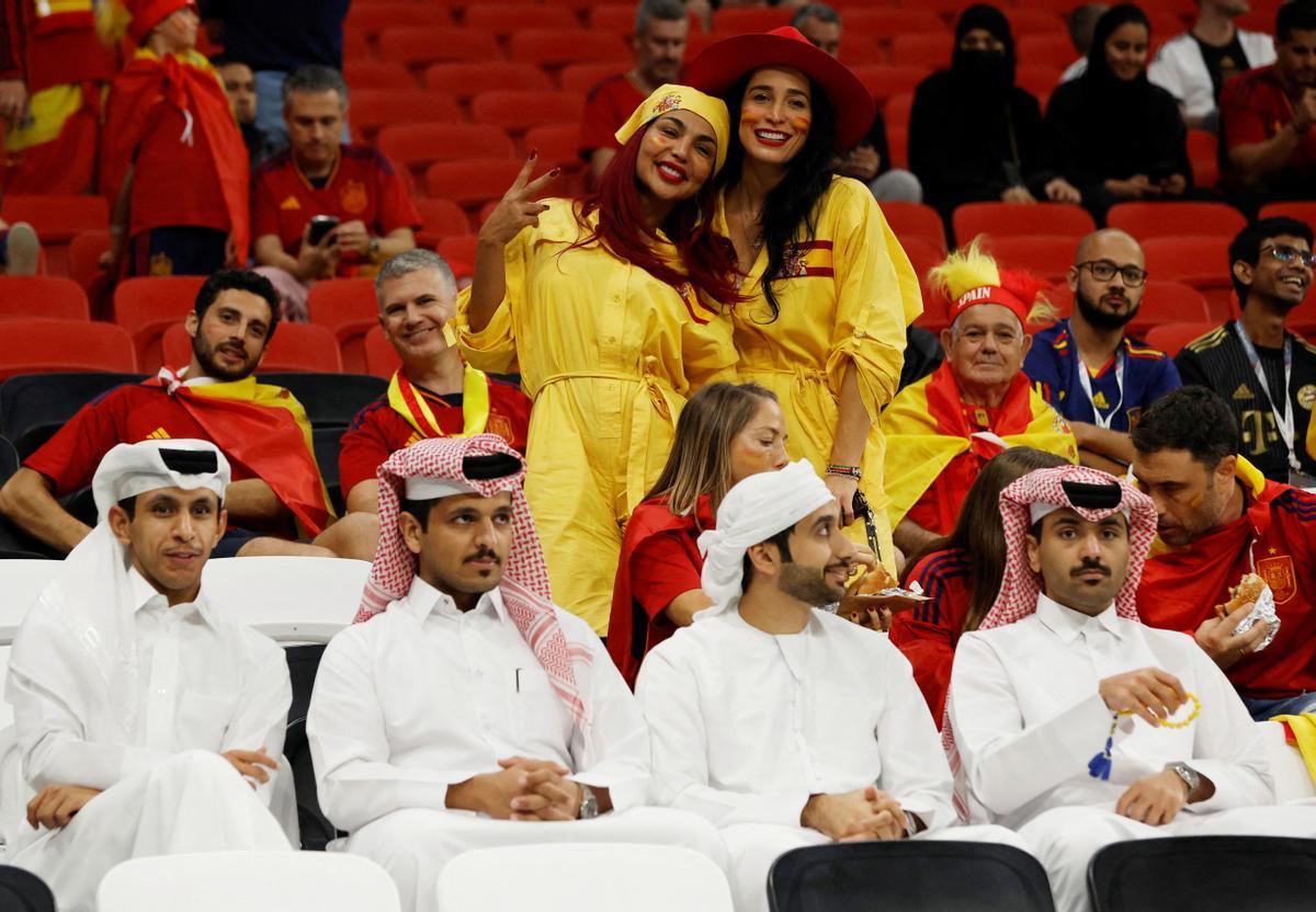 Fase de grupos del Mundial de Fútbol Qatar 2022 entre España y Alemania en el estadio Al Bait en Al Khor (Catar)