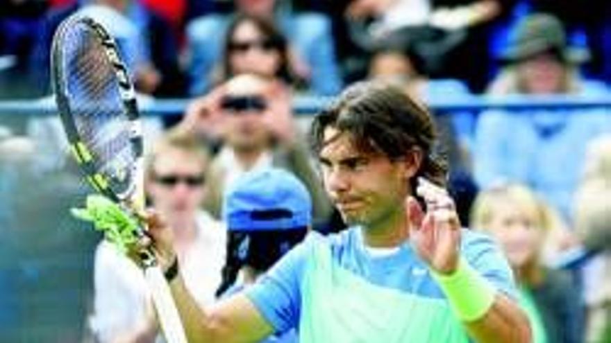 Rafa Nadal: &quot;Cuanto mejor juegue ahora en Queen´s, más fácil será hacerlo en Wimbledon&quot;
