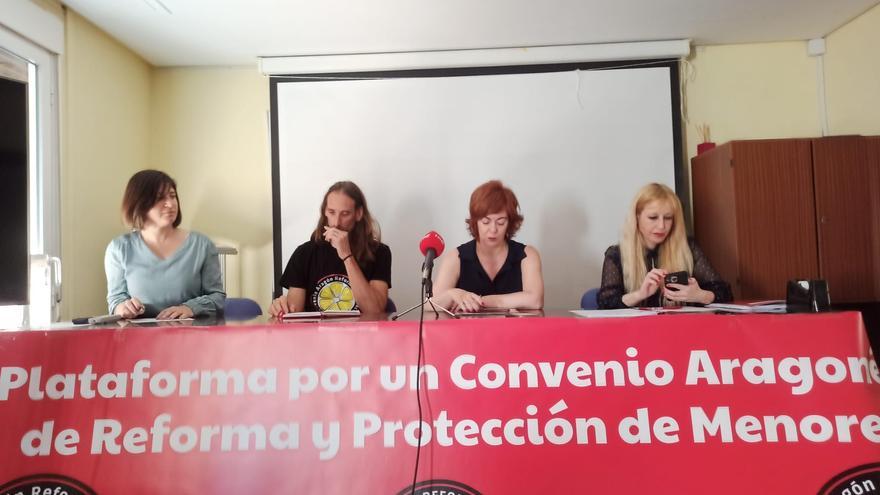 Los trabajadores de Reforma y Protección de menores de Aragón se movilizan