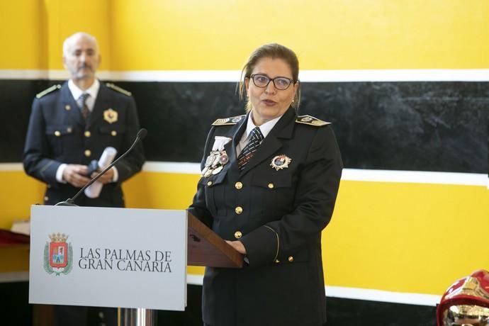 08.03.19. Las Palmas de Gran Canaria. Acto de entrega de Honores y Distinciones Bomberos de Las Palmas de GC. Foto Quique Curbelo