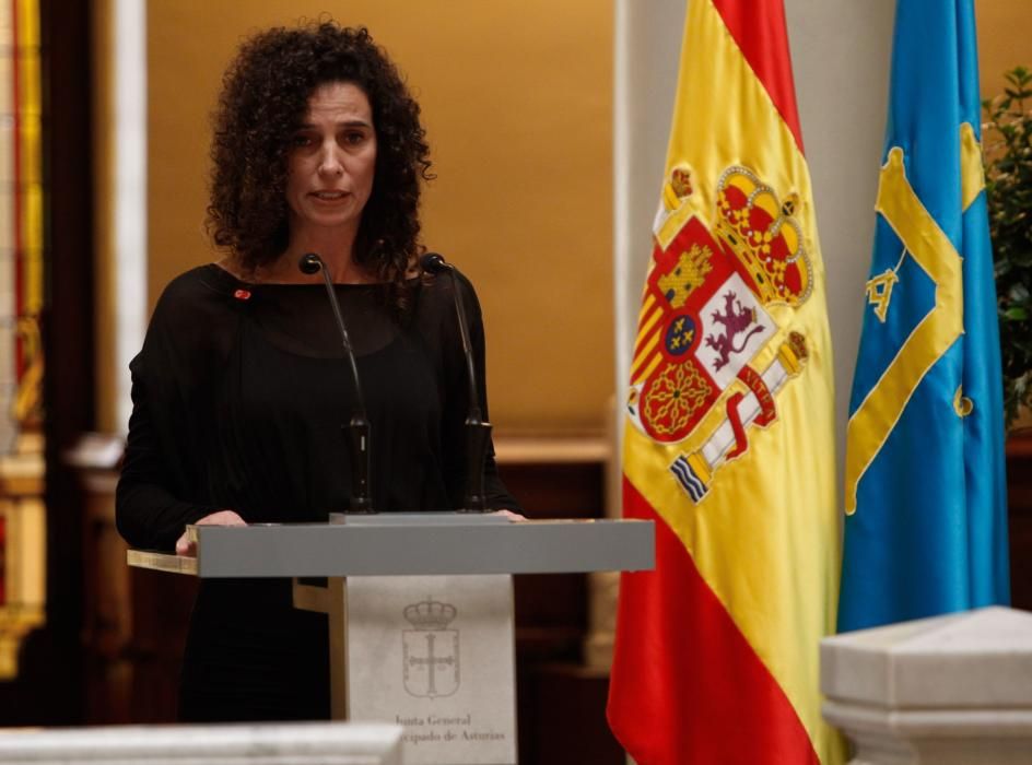 40.º aniversario de la Carta Magna en el Parlamento asturiano