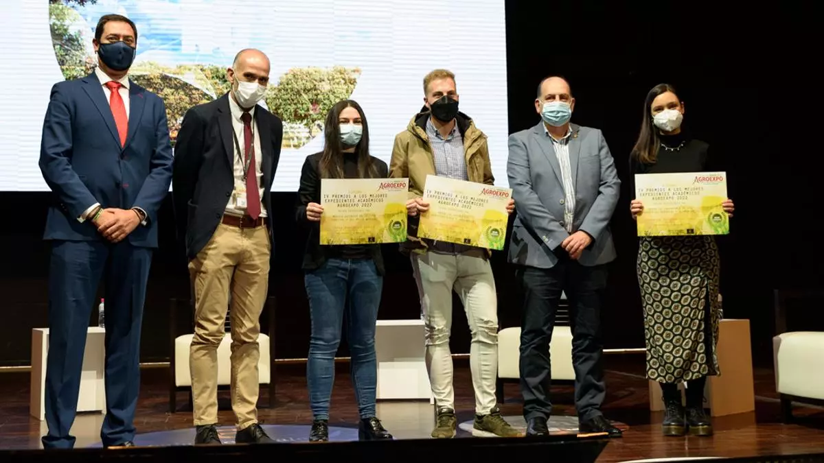 Entrega de galardones a los mejores expedientes académicos del mundo agroindustrial