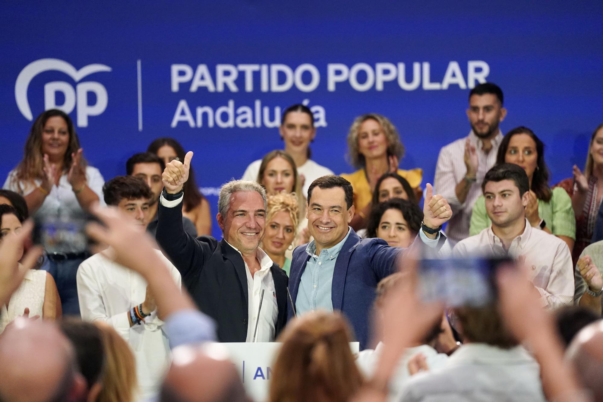 Moreno y Bendodo abren el curso político del PP andaluz en Torremolinos