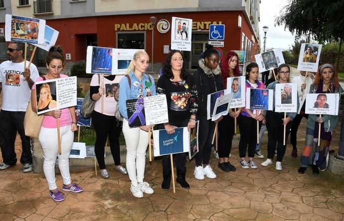 14/11/2018 ARUCAS.  Manifestación de colectivos ...