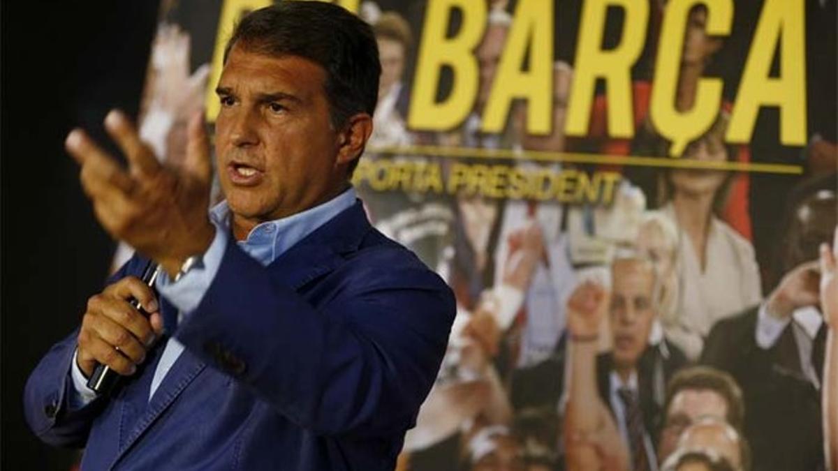 La entrevista en 8TV al expresidente Laporta fue muy contundente, pero no especialmente buena