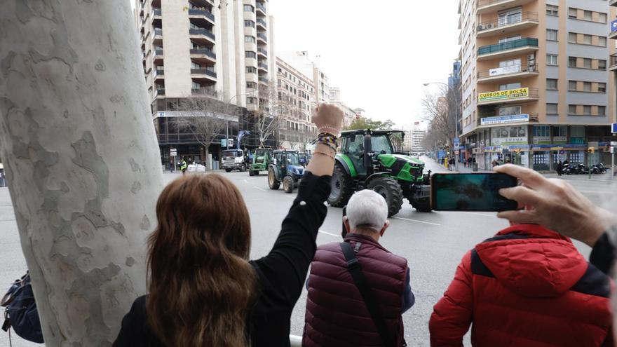 En directo | Tractorada en Mallorca