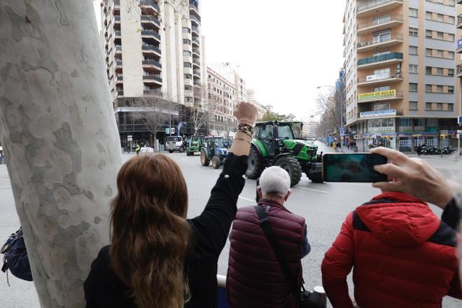 La tractorada en Mallorca, en imágenes