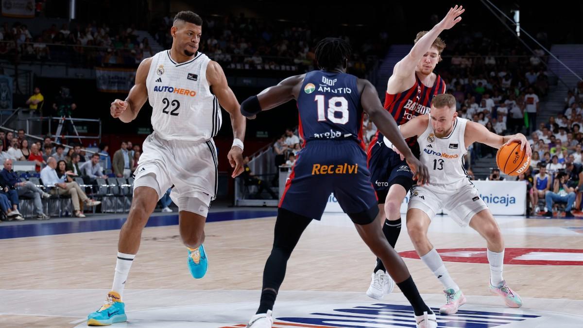 Baskonia y Real Madrid se miden en el segundo asalto del playoff de la Liga Endesa