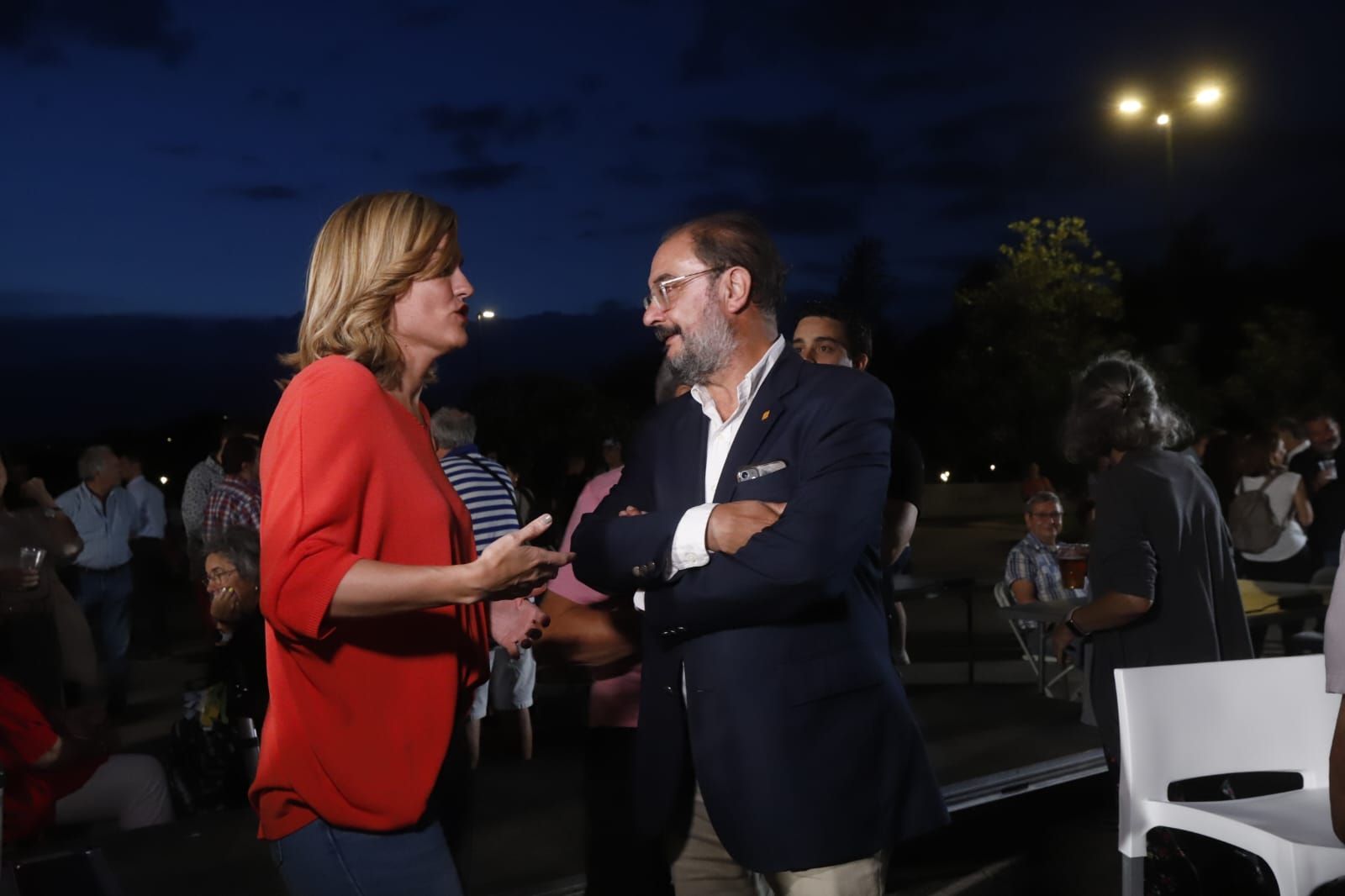 Pilar Alegría, Lambán y el PSOE han cerrado la campaña en el Parque Grande José Antonio Labordeta.