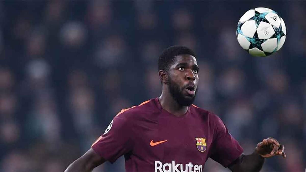 Samuel Umtiti, en el punto de mira del Manchester United