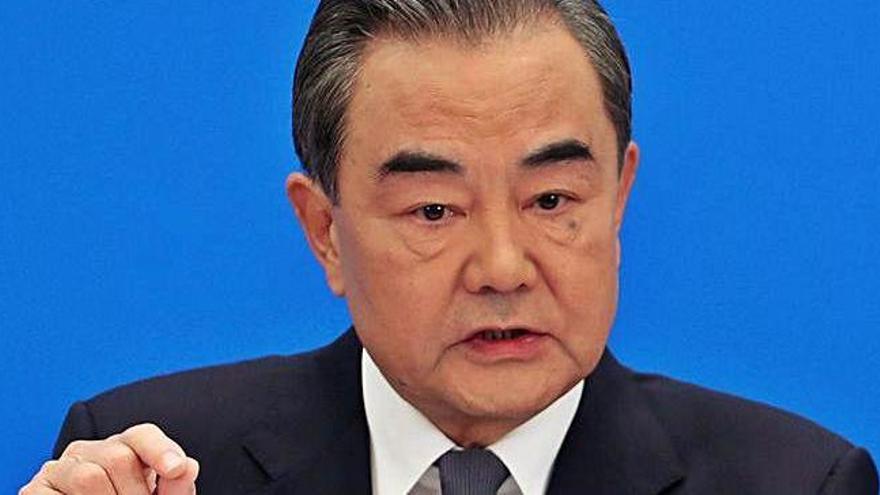 El ministre d&#039;Afers Exteriors xinès, Wang Yi, al Parlament