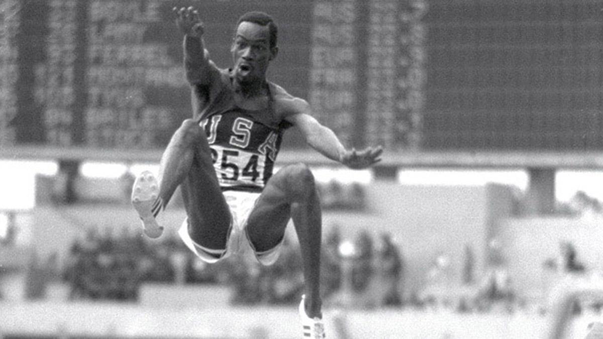 Bob Beamon en las Juegos Olímpicos de Mexico 1968