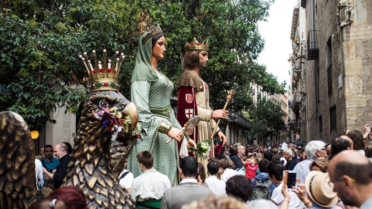 Los gegants serán protagonistas de la fiesta de cultura popular.