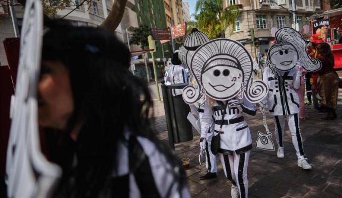 Carnaval de Día en Santa Cruz de Tenerife 2020.