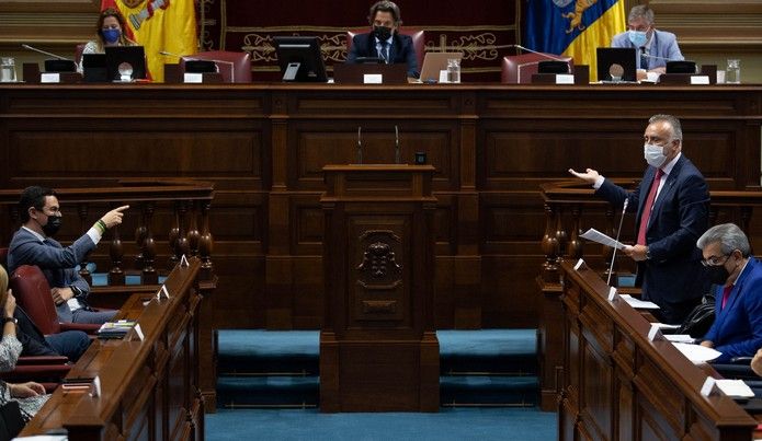 Pleno del Parlamento de Canarias (8/6/21)