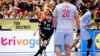 Los Hispanos caen ante Alemania y se complican su futuro en el Europeo (34-32)