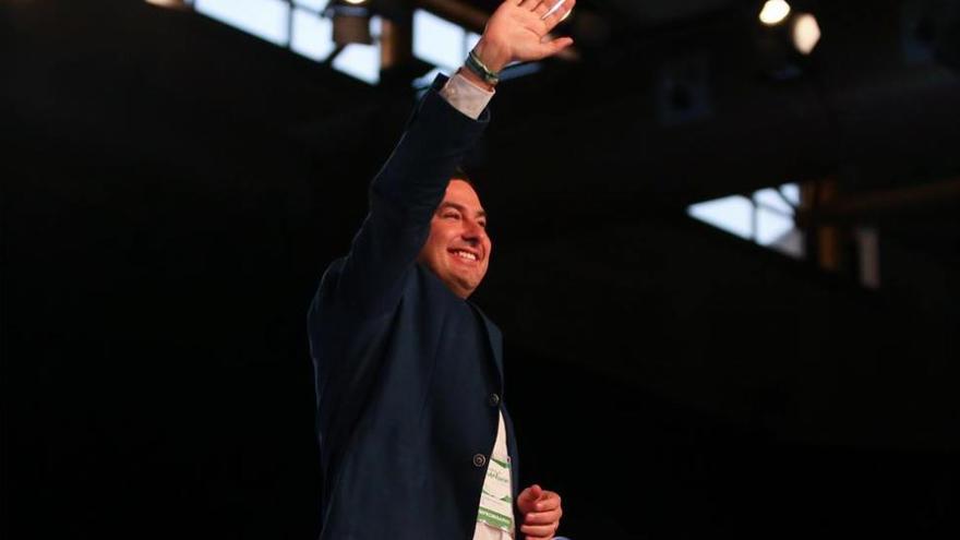 Juanma Moreno, reelegido presidente del PP andaluz con el 95% de los votos