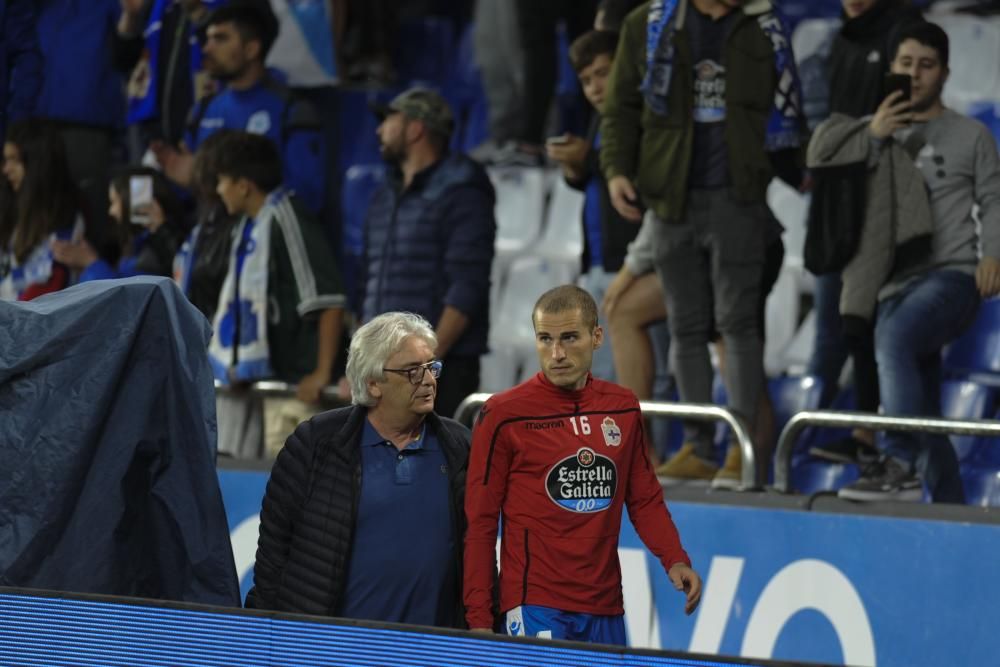 La afición se lo pasó en grande ante el Málaga