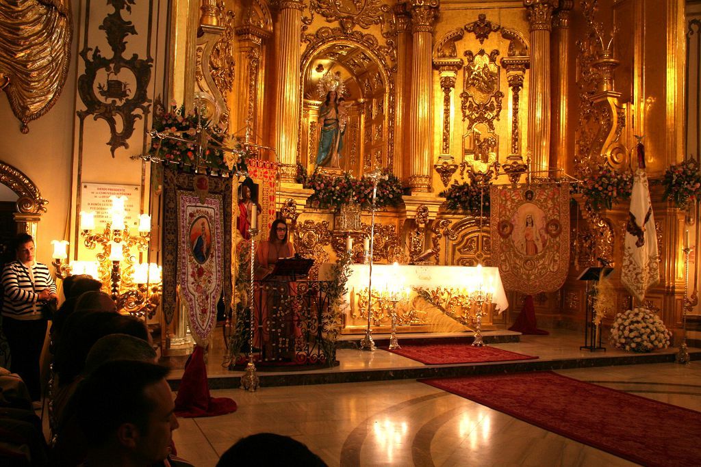 Bendición de las palmas del Paso Blanco en Lorca