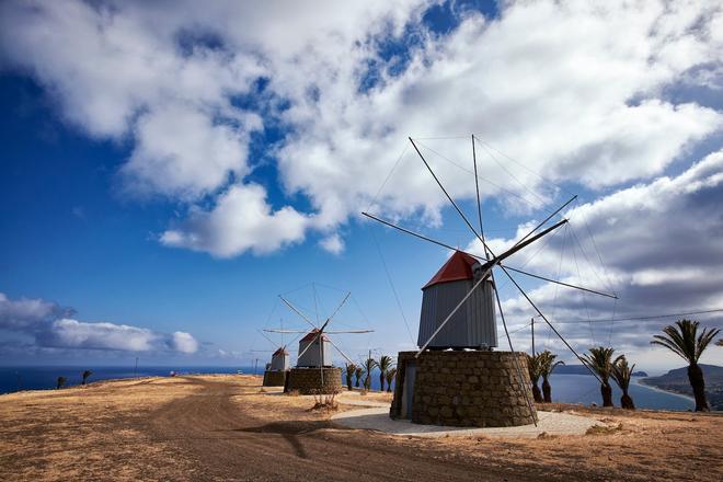 Madeira, Molinos en la isla de Porto Santo