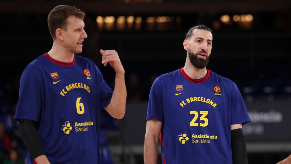 El Barça ya recuperó a Vesely y espera a Shengelia