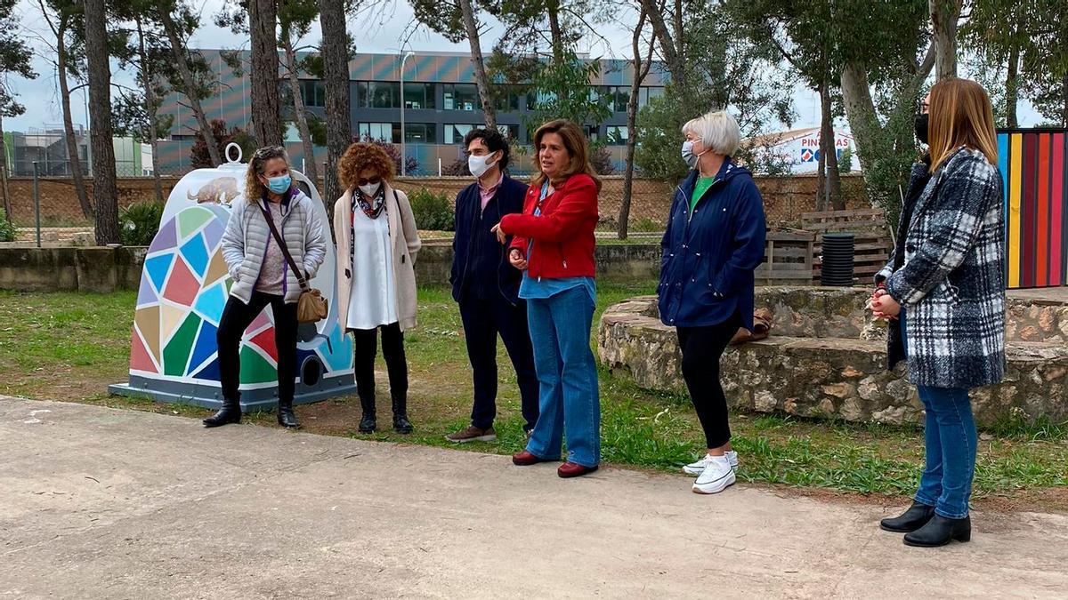 Un momento de la presentación de proyecto.