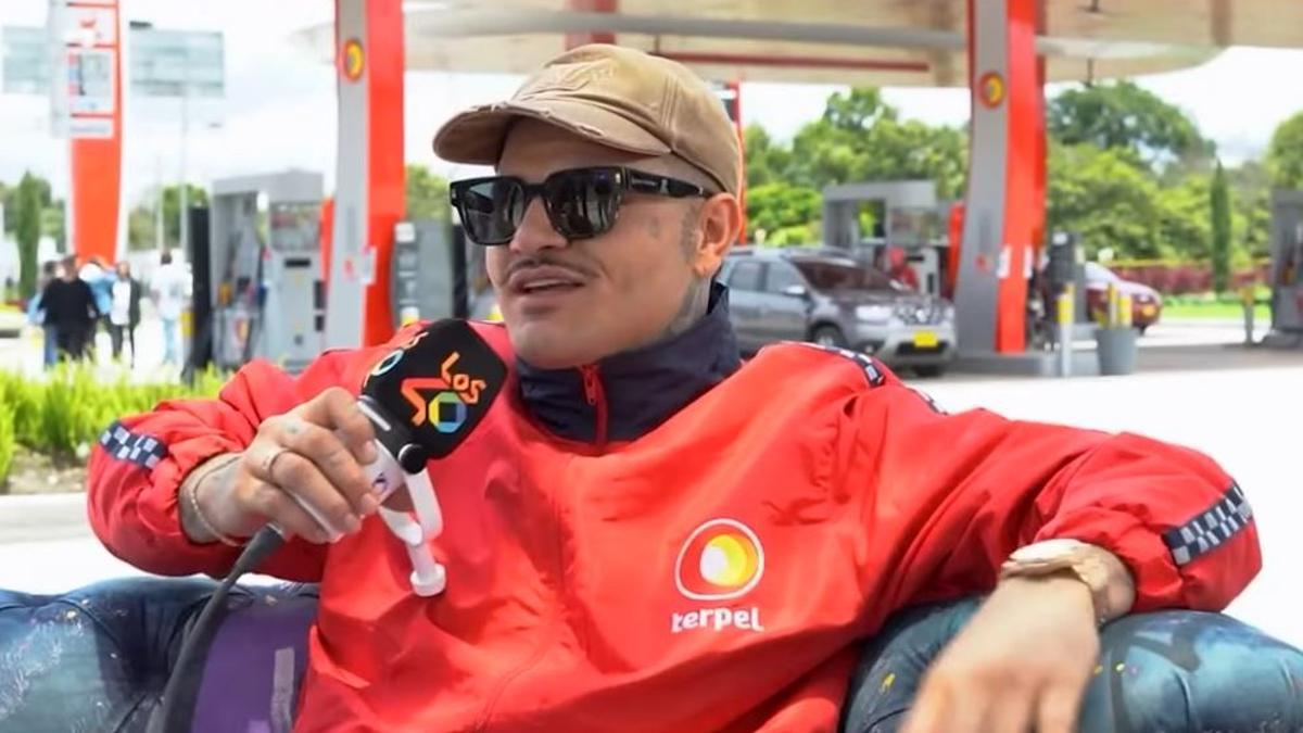 Kapo, durante la entrevista.