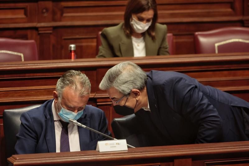 Pleno en el Parlamento de Canarias, 10/11/2021