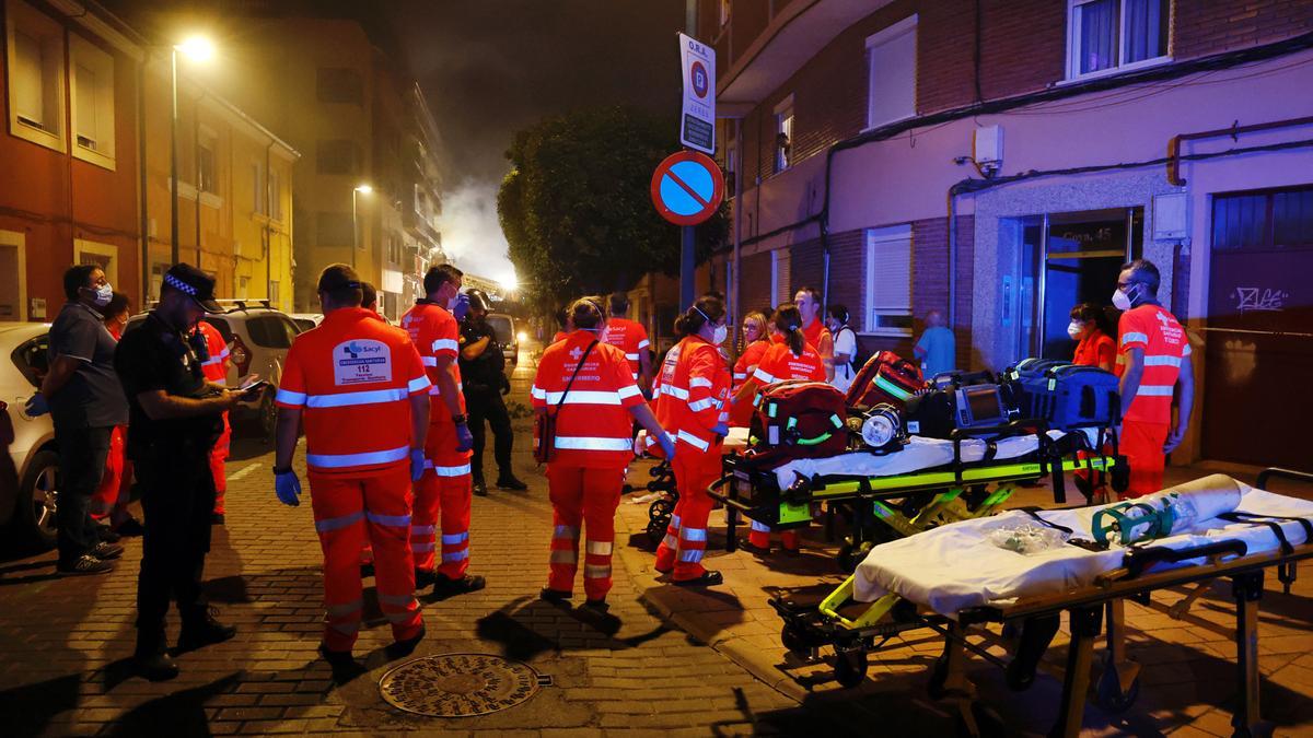 Una mujer fallecida y 15 heridos en una explosión en un edificio en Valladolid